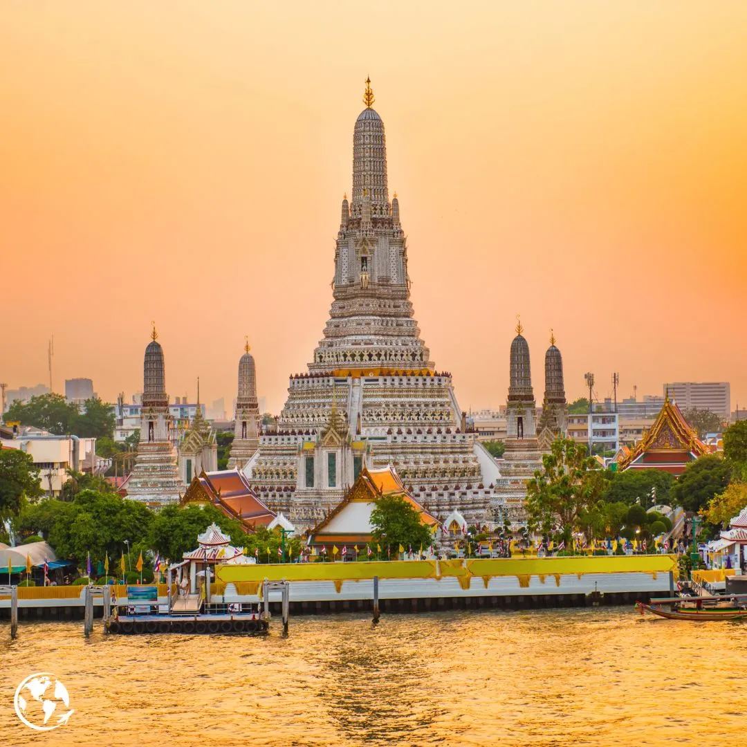 Templo Wat Arun en Bangkok