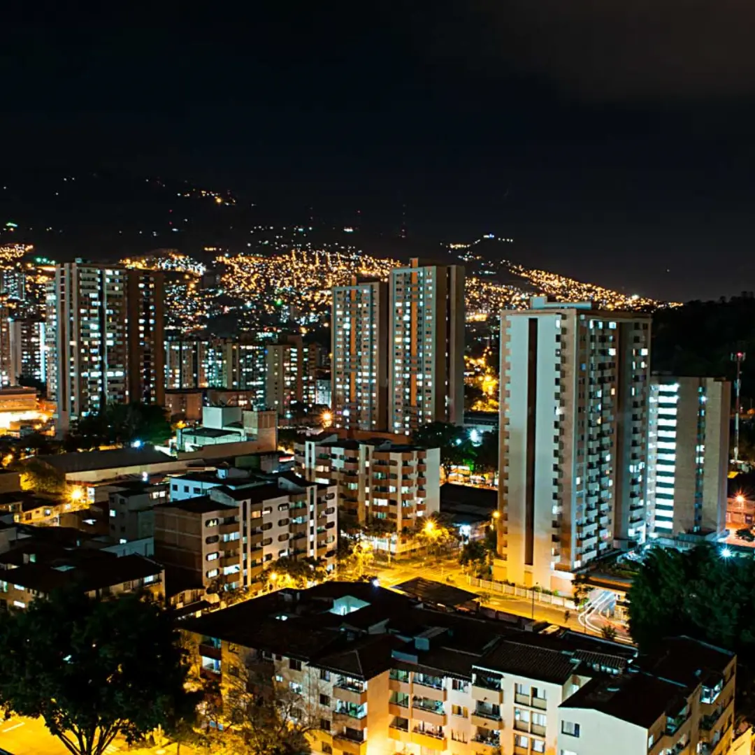 Un recorrido mágico de noche