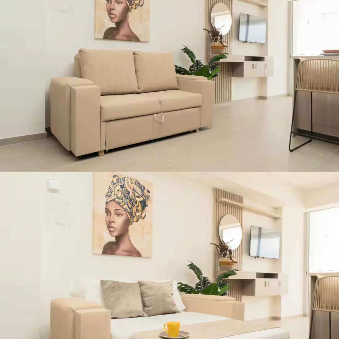 Tu hogar lejos de casa con toque moderno